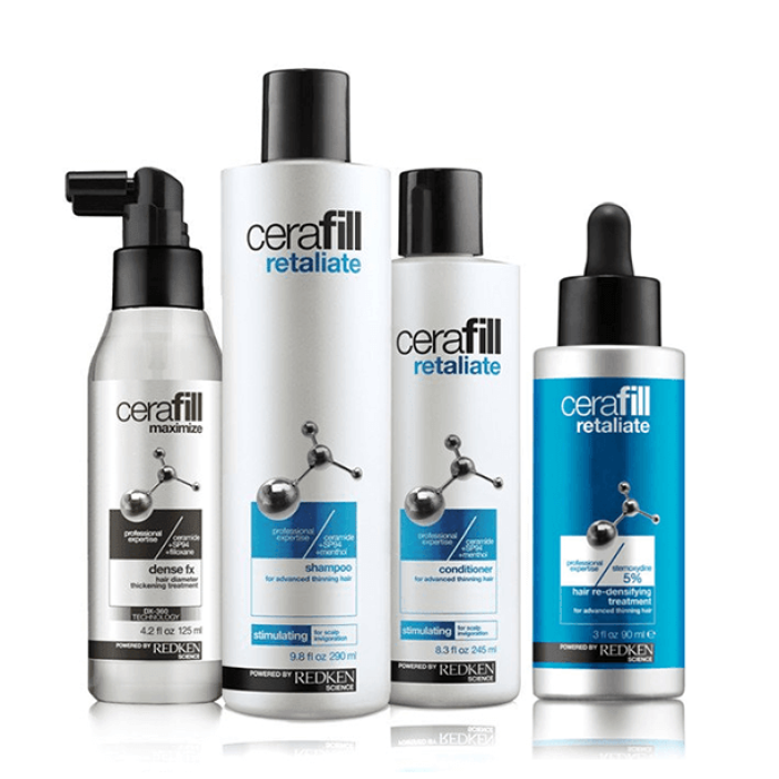 Redken Cerafill Thinning Hair Solutions Quad Kit