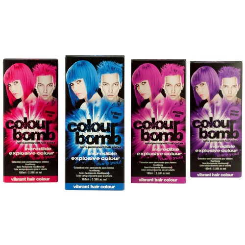 Colour Bomb Semi Permanent Hair Colour Kit