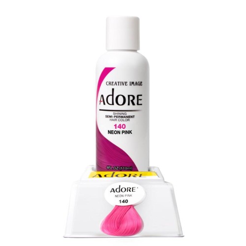 Adore Semi Permanent Hair Colour - 140 Neon Pink