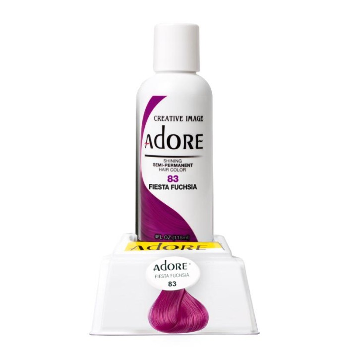 Adore Semi Permanent Hair Colour - 83 Fiesta Fuchsia