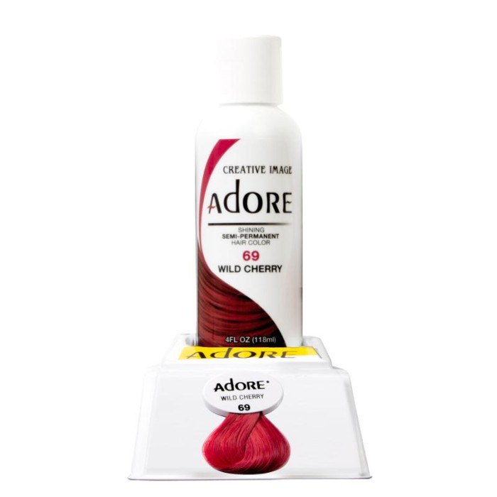 Adore Semi Permanent Hair Colour - 69 Wild Cherry