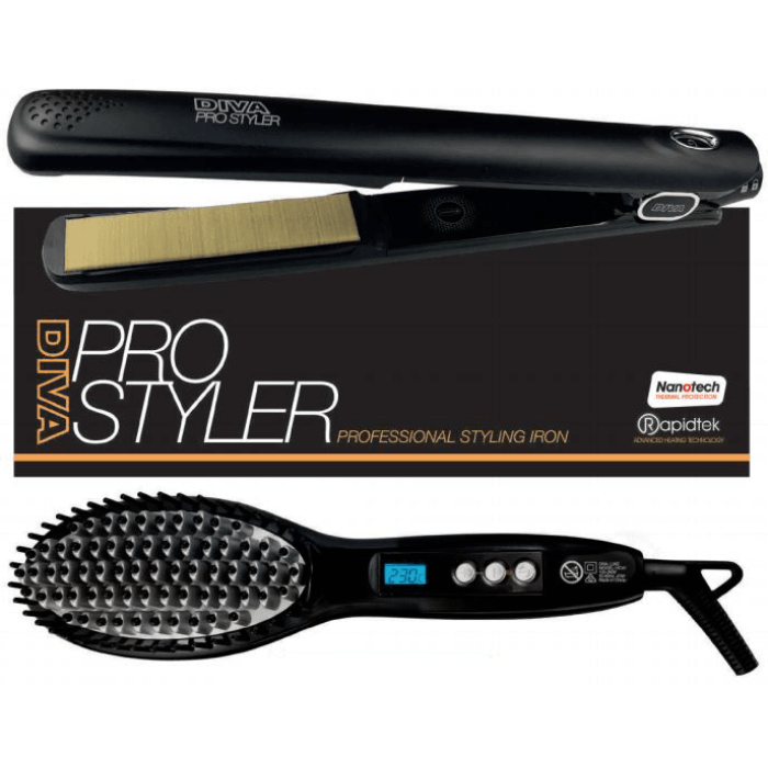 Diva Pro Styler with Free Luxe Straightening Brush Diva Pro Styler with Free Luxe Straightening Brush