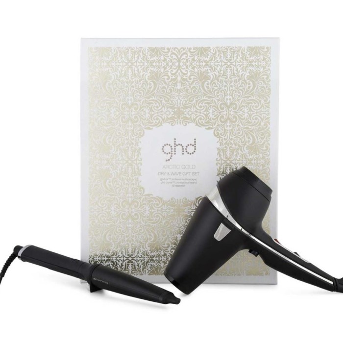 ghd Arctic Gold Dry & Wave Gift Set