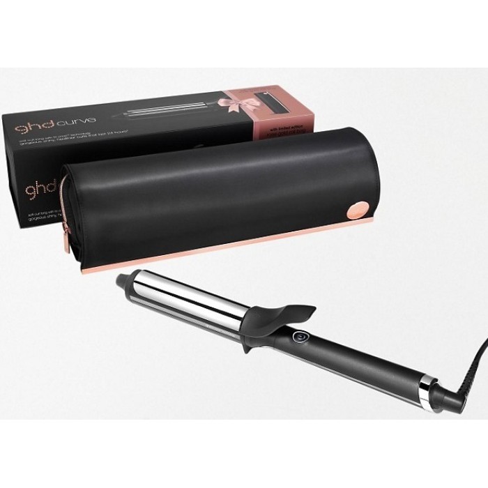 ghd Curve Soft Curl Tong with Rose Gold Bag
