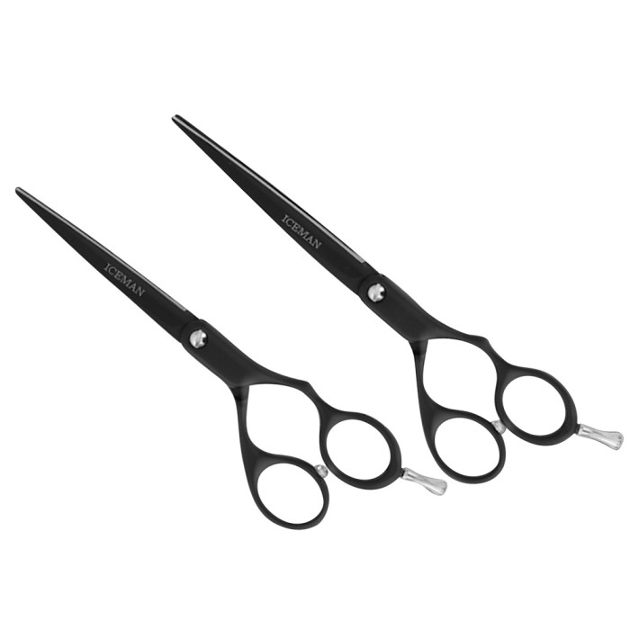 Iceman Black Matt Scissors
