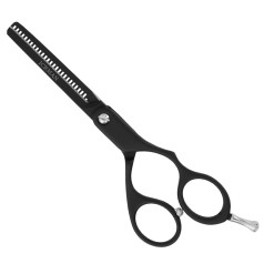 Nano Black Matt Hairdressing Thinning Scissors 5.5"