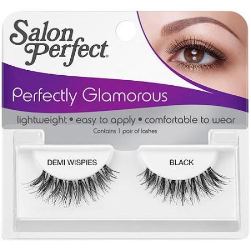 Salon Perfect Glamorous Demi Wispies Black Strip Lashes