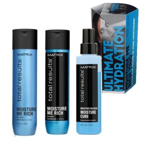 Matrix Total Results Moisture Me Rich Ultimate Hydration Trio Pack