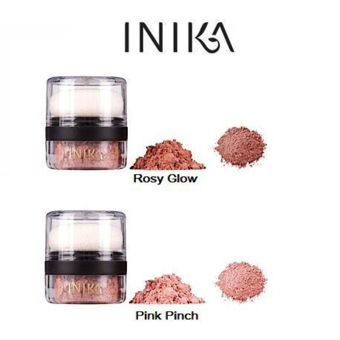 INIKA Certified Organic Mineral Blush Puff Pot