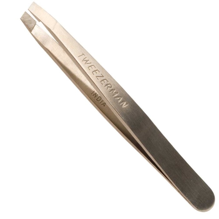 Tweezerman Mini Slant Tweezer - Stainless Steel
