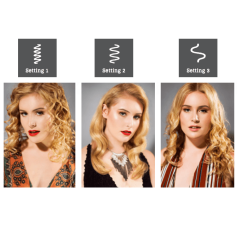 MiraCurl 3, 3-in-1 Professional Curl Machine BAB2666A