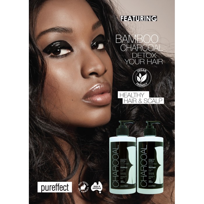 Pureffect Charcoal Detox Shampoo & Treatment 500ml Duo