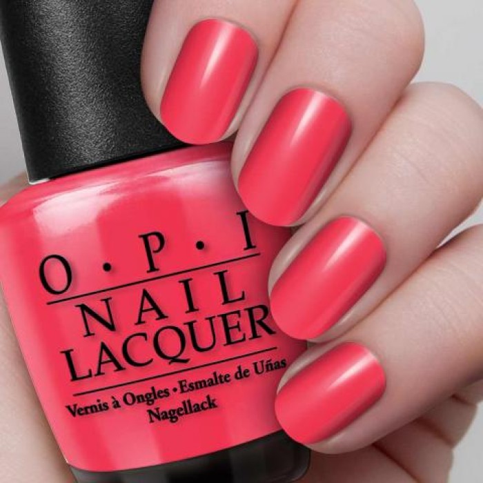 OPI Red My Fortune Cookie