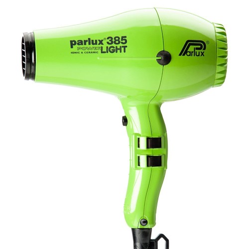 Parlux 385 Power Light Ceramic and Ionic Hair Dryer Green