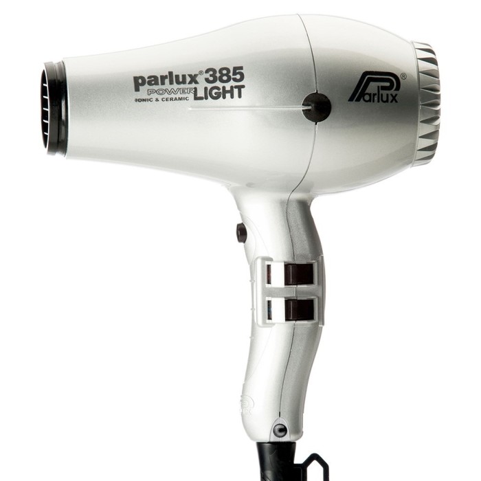 Parlux 385 Power Light Ceramic and Ionic Hair Dryer Silver Parlux 385 Power Light Ceramic and Ionic Hair Dryer Silver
