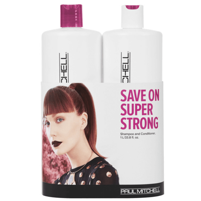 Paul Mitchell Limited Edition Super Strong Litre Duo