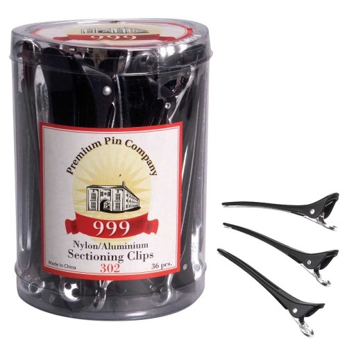 Premium Pin Company 999 Black Sectioning Clips