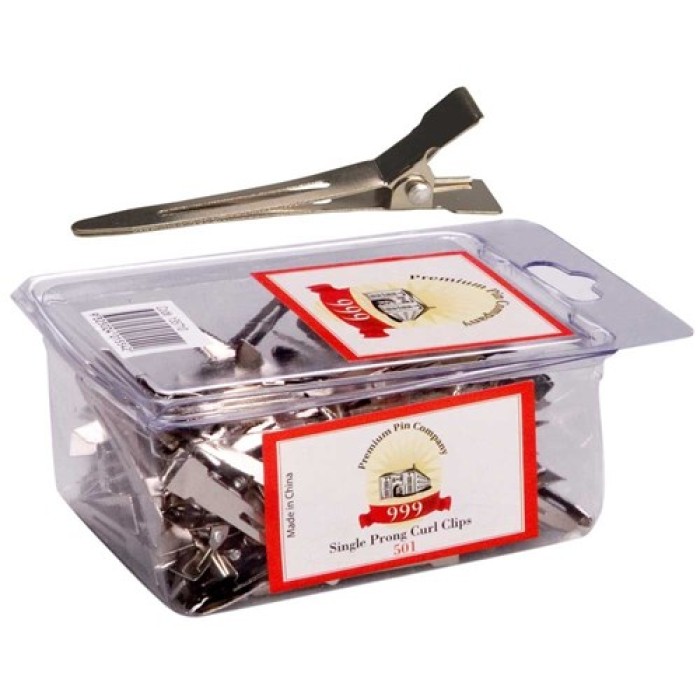 Premium Pin Company 999 Curl Clip Single Prong - 501