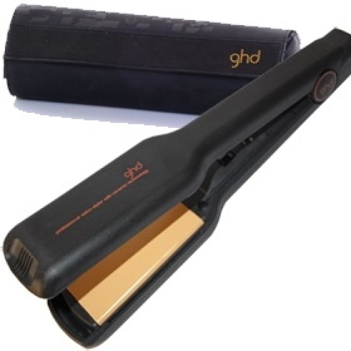 ghd Wide Plate Hair Straightener in Roll Bag