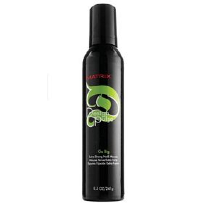 Matrix Design Pulse Go Big Extra Hold Mousse Matrix Design Pulse Go Big Extra Hold Mousse