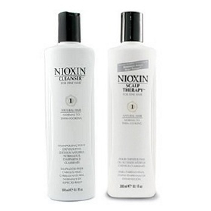 Nioxin System 1 Cleanser & Scalp Therapy 750ml Duo