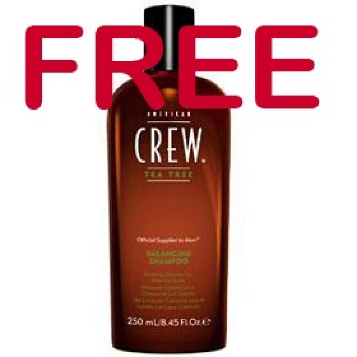 American Crew  FREE Tea Tree Balancing Shampoo