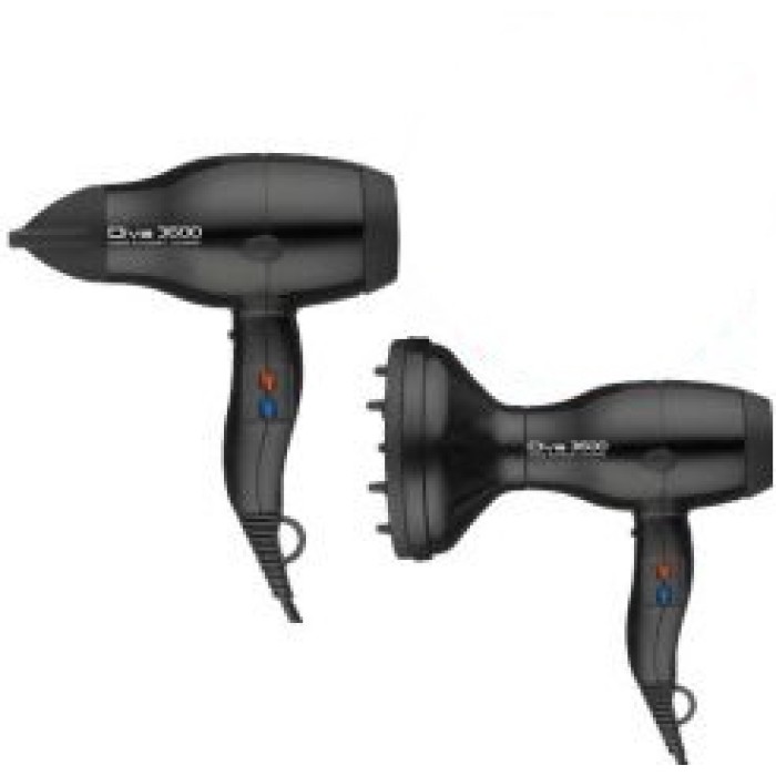 Diva 3600 Super Compact Ceramic Dryer with Bonus Diffuser