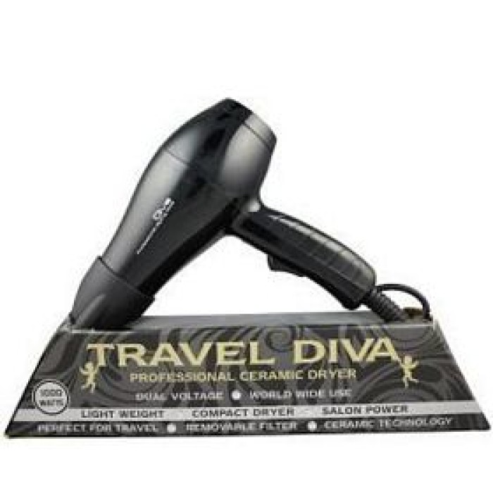 Diva Mini Travel Hair Dryer