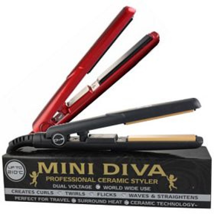 Diva Mini Ceramic Hair Straightener