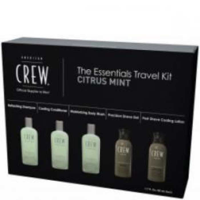 American Crew  Citrus Mint Essentials Travel Kit
