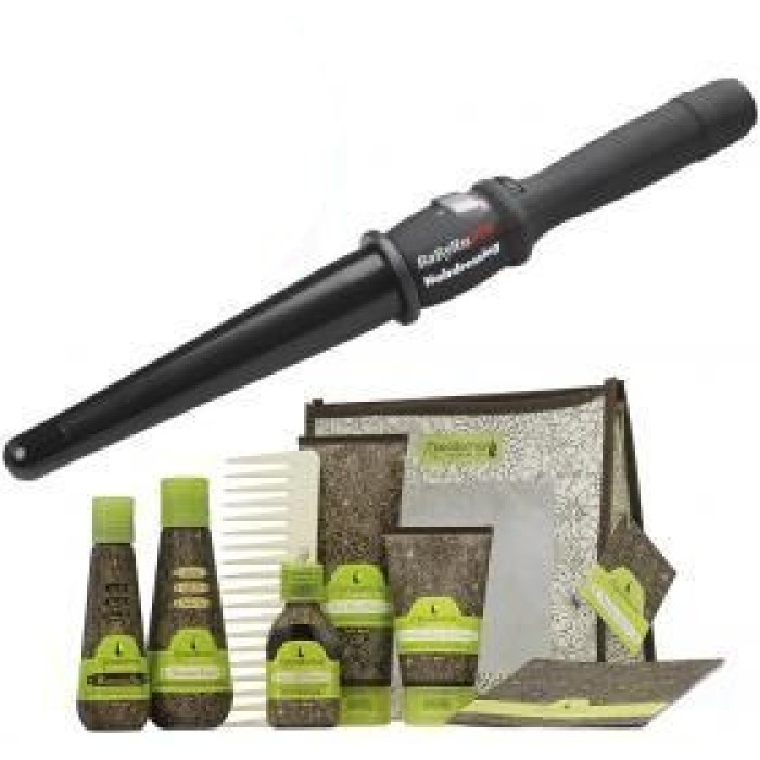 Babyliss Pro Ceramic Large Conical & Macadamia Luxury Gift Set