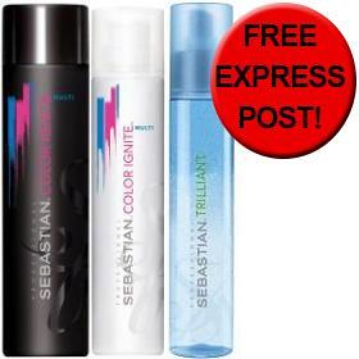 Sebastian Color Ignite Shampoo & Conditioner with Trilliant Pack Sebastian Color Ignite Shampoo & Conditioner with Trilliant Pack