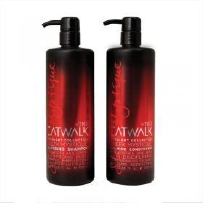 Tigi Catwalk Sleek Mystique Shampoo & Conditioner 750ml DUO