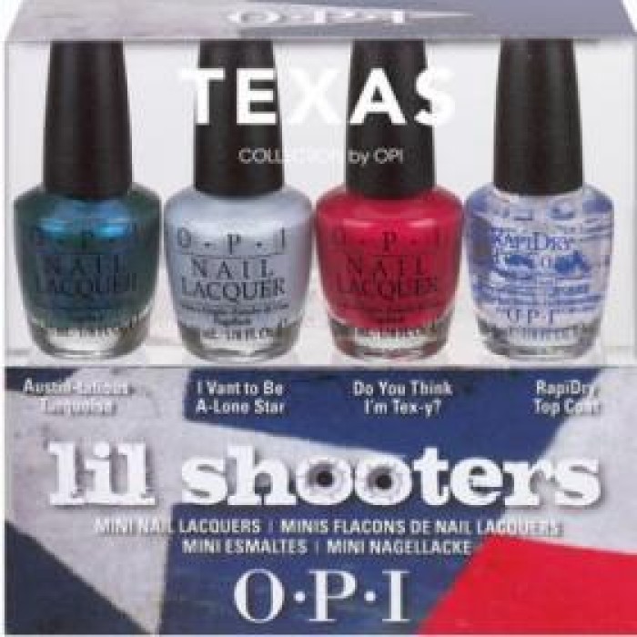 OPI Lil Shooters Texas Collection Minis