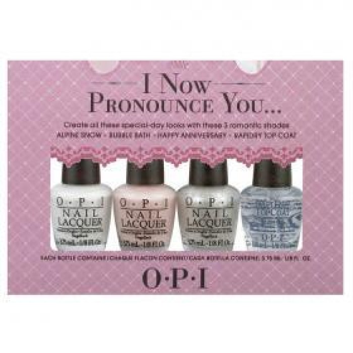 OPI I Now Pronounce You Mini Collection