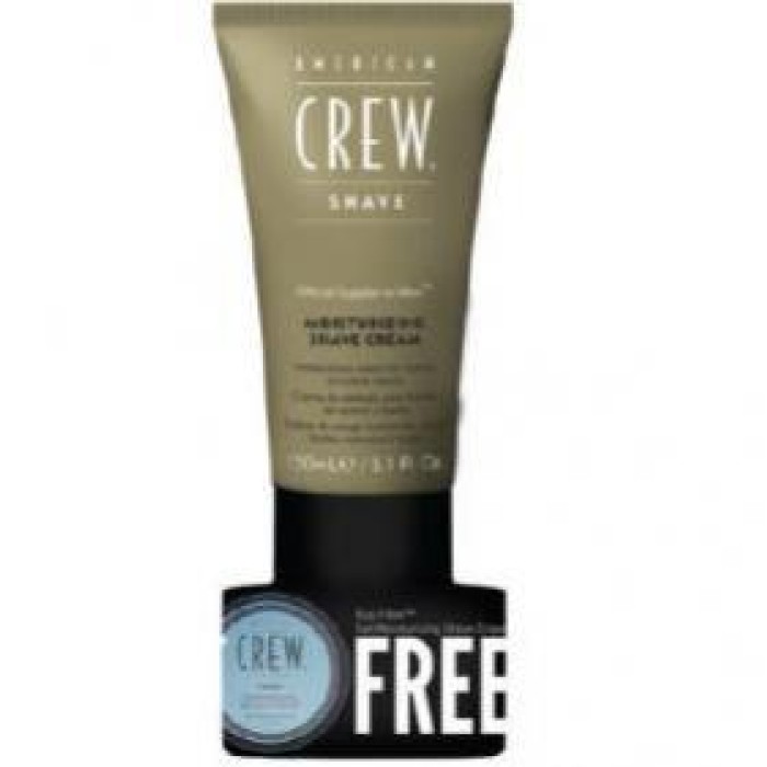 American Crew  Fiber with Free Moisturizing Shave Cream