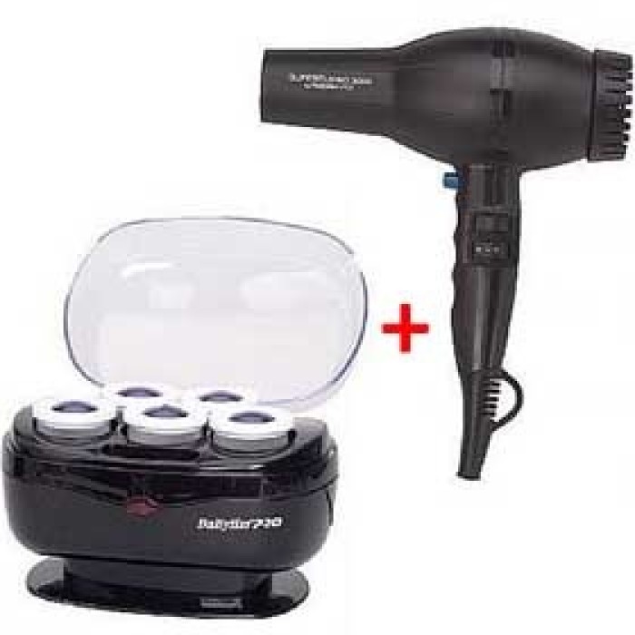 Babyliss Pro 3600 Dryer & Hot Rollers Value Pack