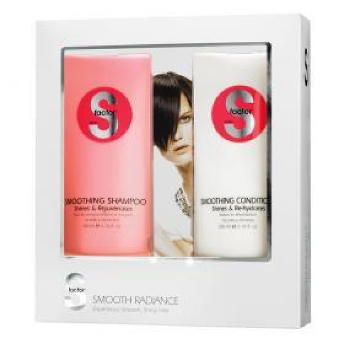 Tigi S-Factor Smooth Radiance Shampoo & Conditioner Duo Pack
