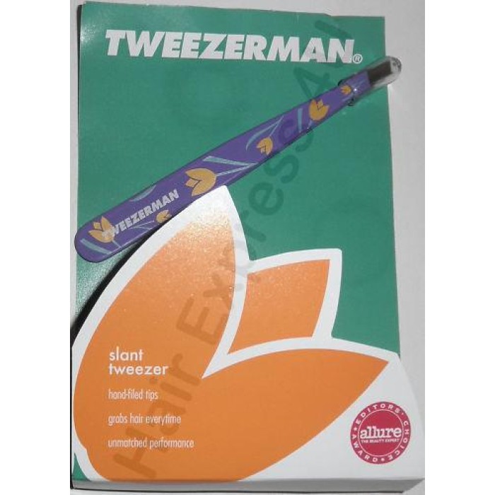 Tweezerman Slant Floral Print