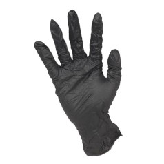 Gloveworks Black Nitrile Gloves 100pk Small