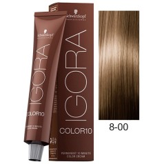Igora Color10 Permanent 10-Minute Color Creme 8-00 Light Blonde Natural Extra