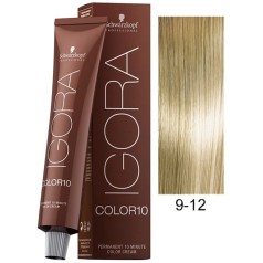 Igora Color10 Permanent 10-Minute Color Creme 9-12 Extra Light Blonde Cendre Ash