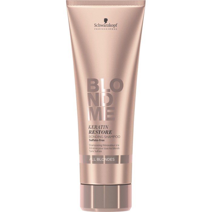 Schwarzkopf BlondMe Keratin Restore Bonding Shampoo - All Blondes