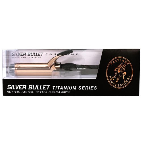 Silver Bullet Fastlane Rose Gold Titanium 38mm Curling Iron