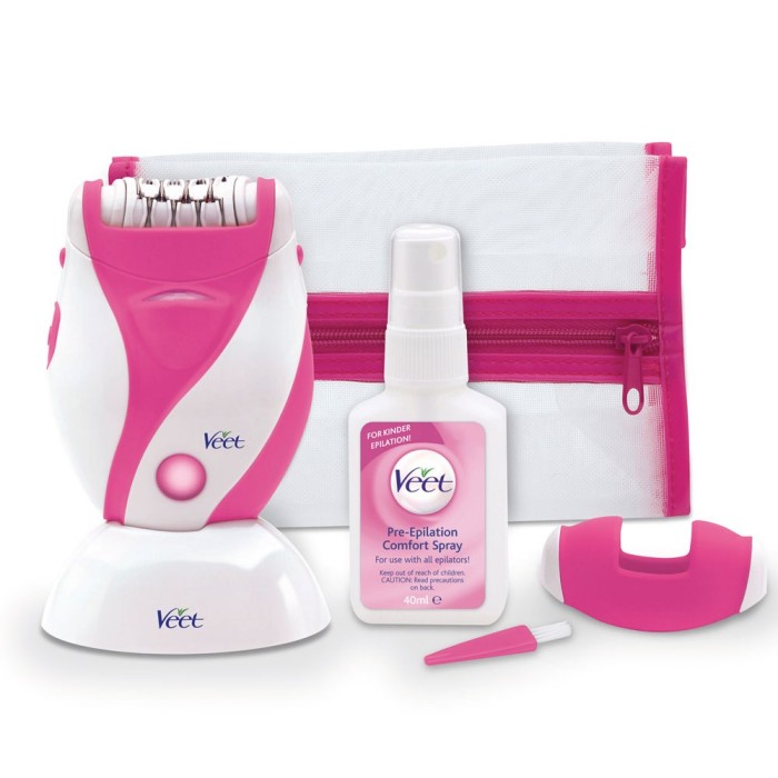 Veet Touchably Smooth Mains Rechargeable Epilator 
