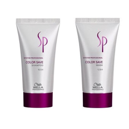 Wella SP Colour Save Shampoo & Mask 30ml Travel Duo