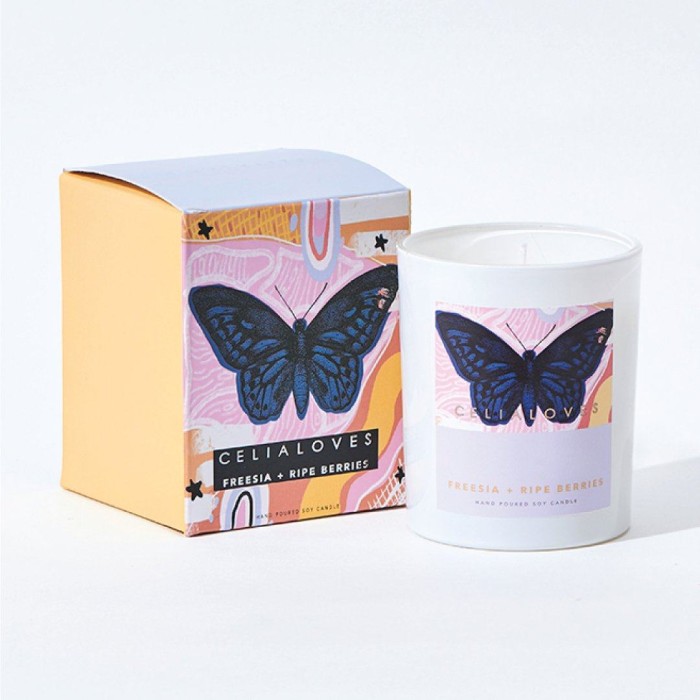 Celia Loves Freesia + Ripe Berries Candle