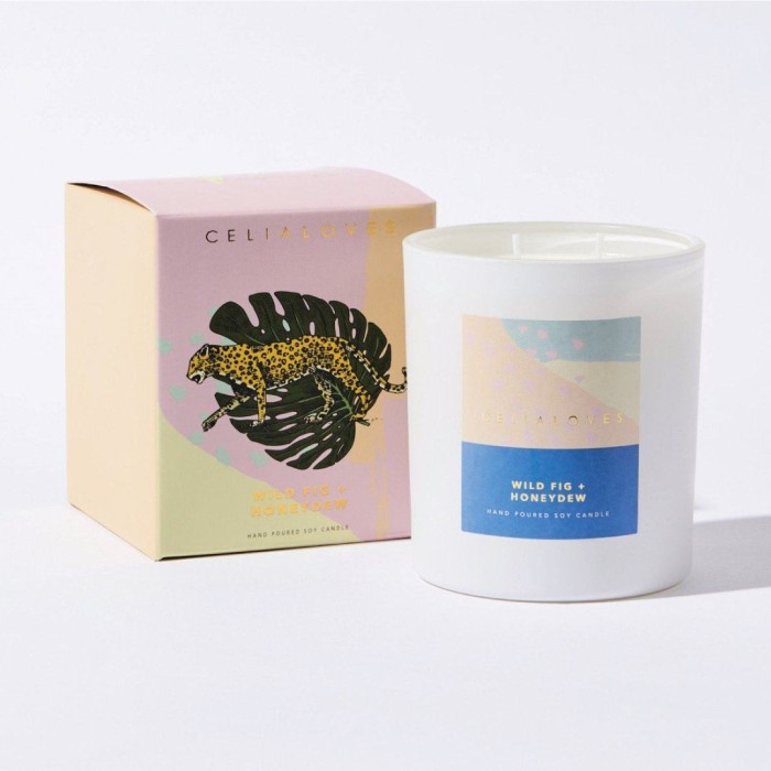 Celia Loves Wild Fig + Honeydew Candle
