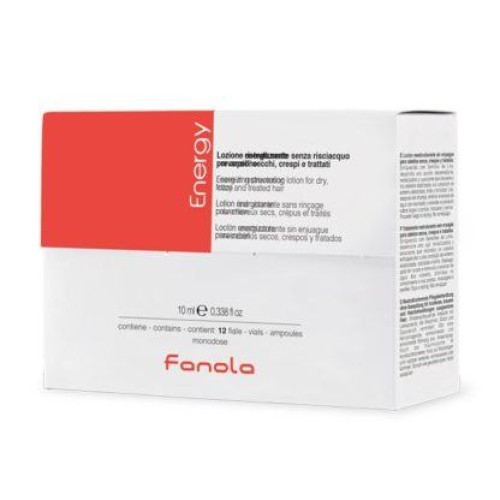 Fanola Energy Hair Loss Prevention Lotion 10ml x 12 pieces
