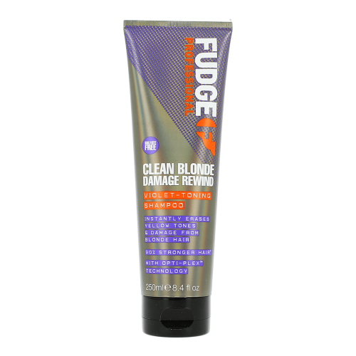 Fudge Clean Blonde Damage Rewind Violet Shampoo